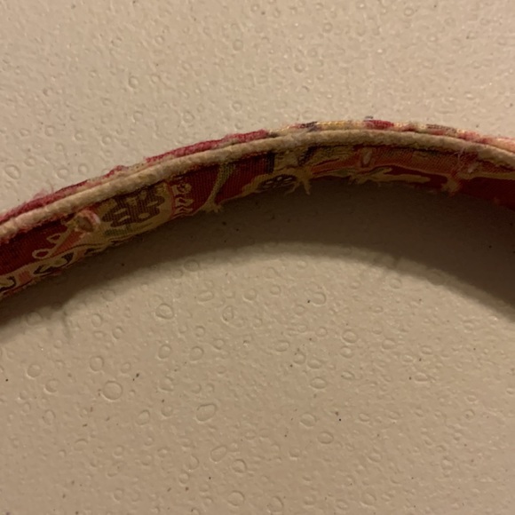 Vintage Beta Bradley dark Red Paisley tote purse hobo - Picture 3 of 4